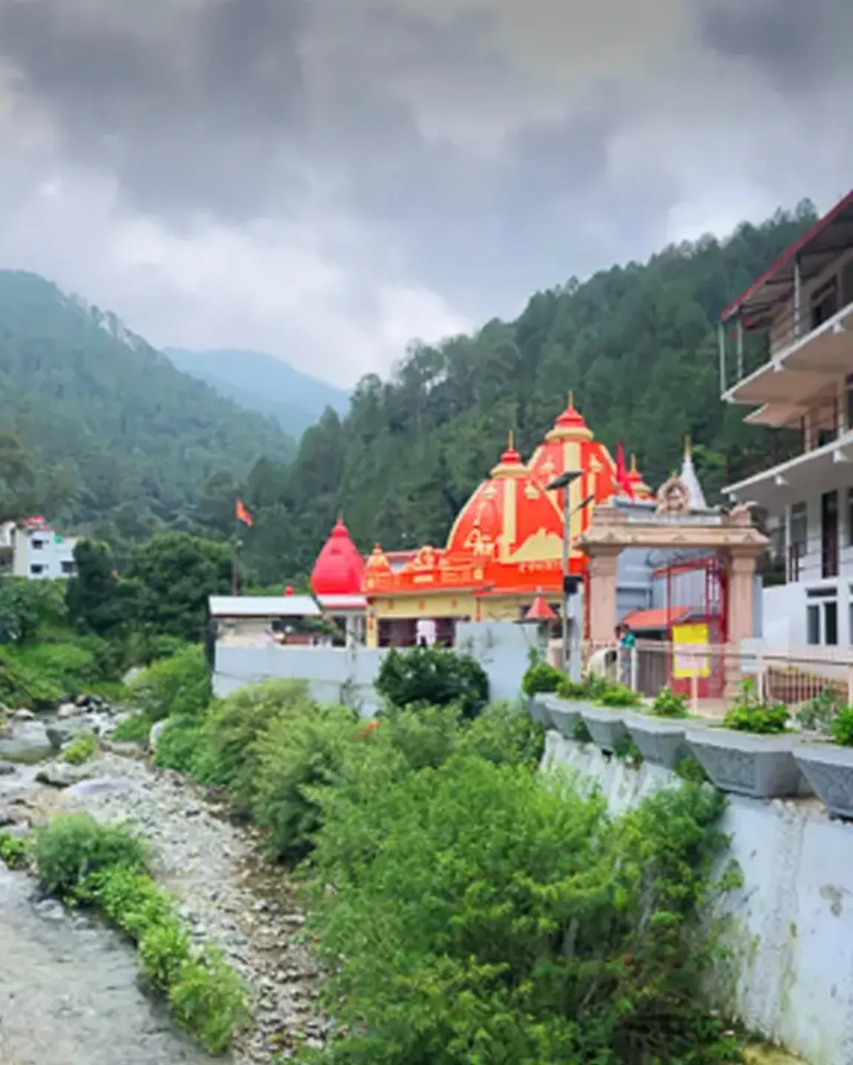 Kainchi Dham, or the road to it, Hotel Cloud Inn, Ramgarh, Nainital (1 of 2)