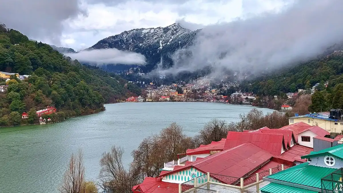 Nainital, an hour and a half away